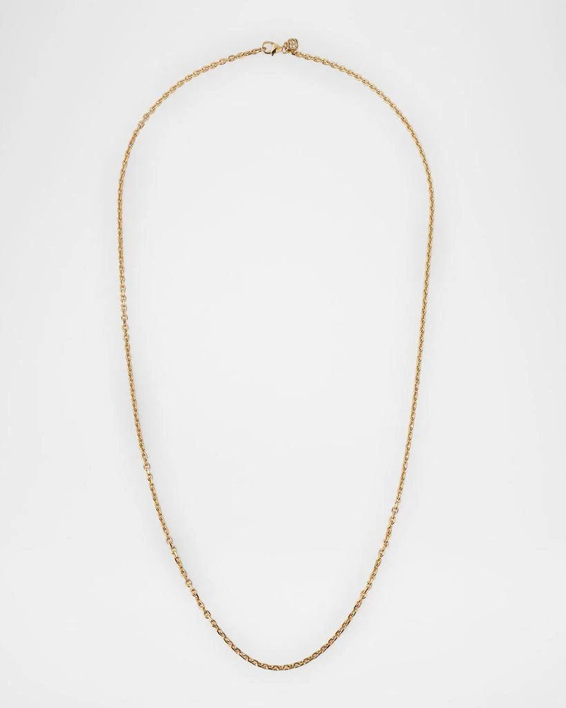 商品Sydney Evan|Men's 14K Yellow Gold Cable Chain Necklace, 22"L,价格¥19146,第1张图片