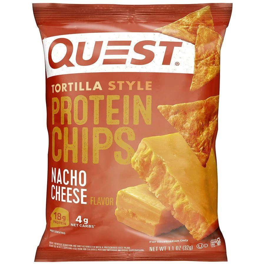 商品Quest Nutrition|Tortilla Style Protein Chips,价格¥23,第1张图片