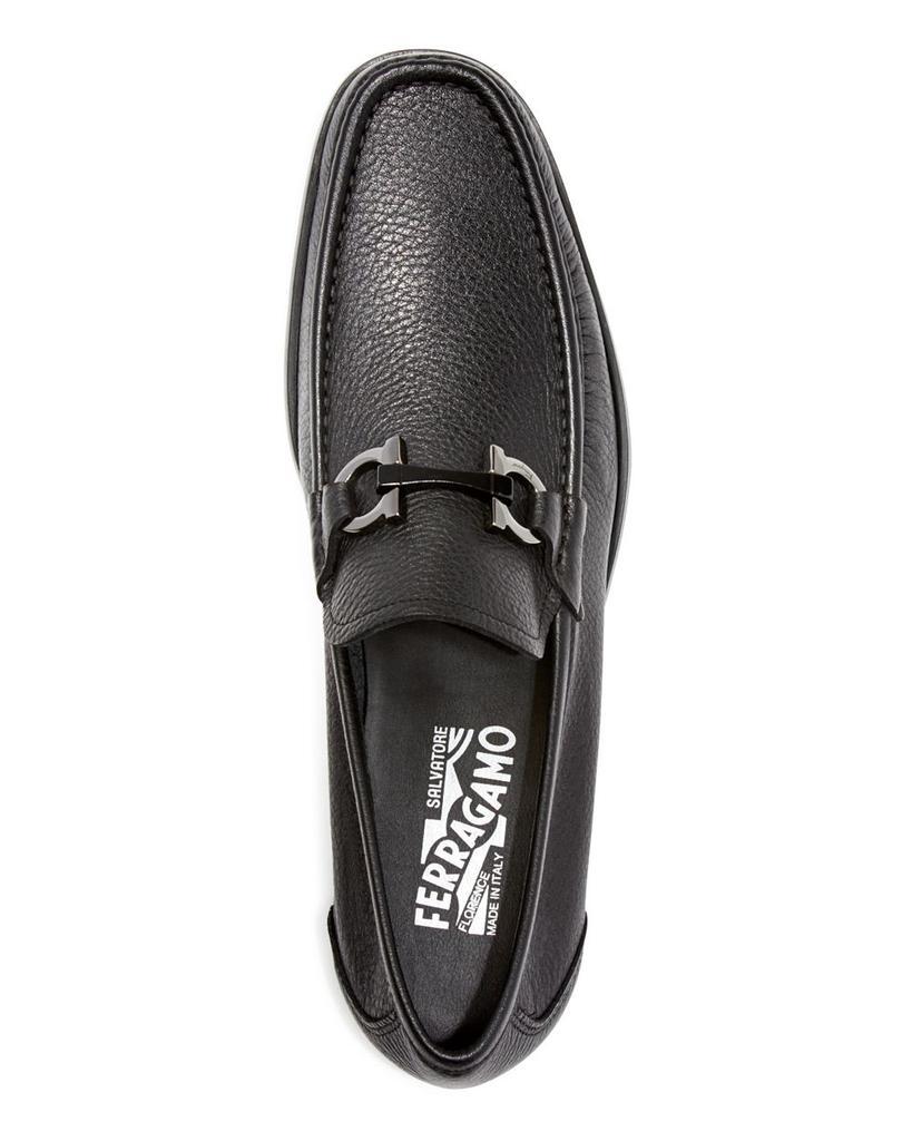 商品Salvatore Ferragamo|Men's Grandioso Double Gancini Bit Leather Slip On Loafers,价格¥6042,第4张图片详细描述
