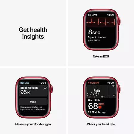 商品Apple|Apple Watch Series 7 41mm GPS + Cellular  (Choose Color),价格¥3094,第7张图片详细描述