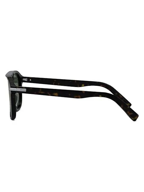商品Dior|DiorBlackSuit 55MM Square Sunglasses,价格¥3539,第4张图片详细描述