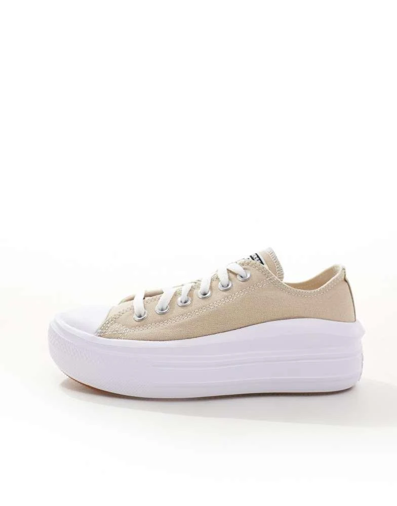 商品Converse|Converse Chuck Taylor All Star Move Ox trainers in cream,价格¥649,第4张图片详细描述