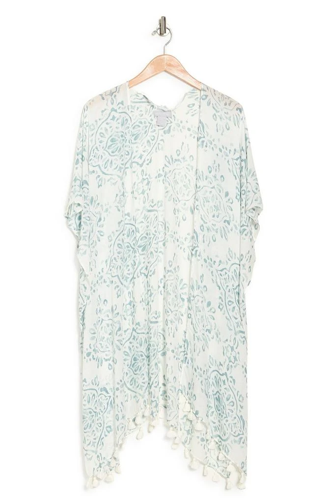 商品Nordstrom|Print Tassel Duster,价格¥68,第3张图片详细描述