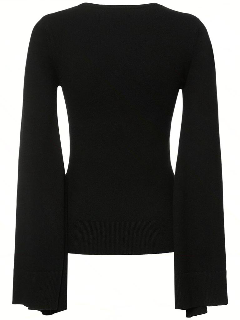 Knit Cashmere Blend Sweater商品第4张图片规格展示
