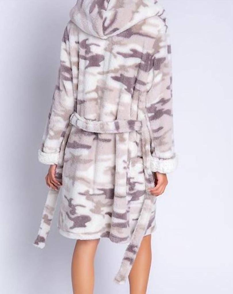 商品PJ Salvage|Cozy Robe In Camo,价格¥570,第5张图片详细描述