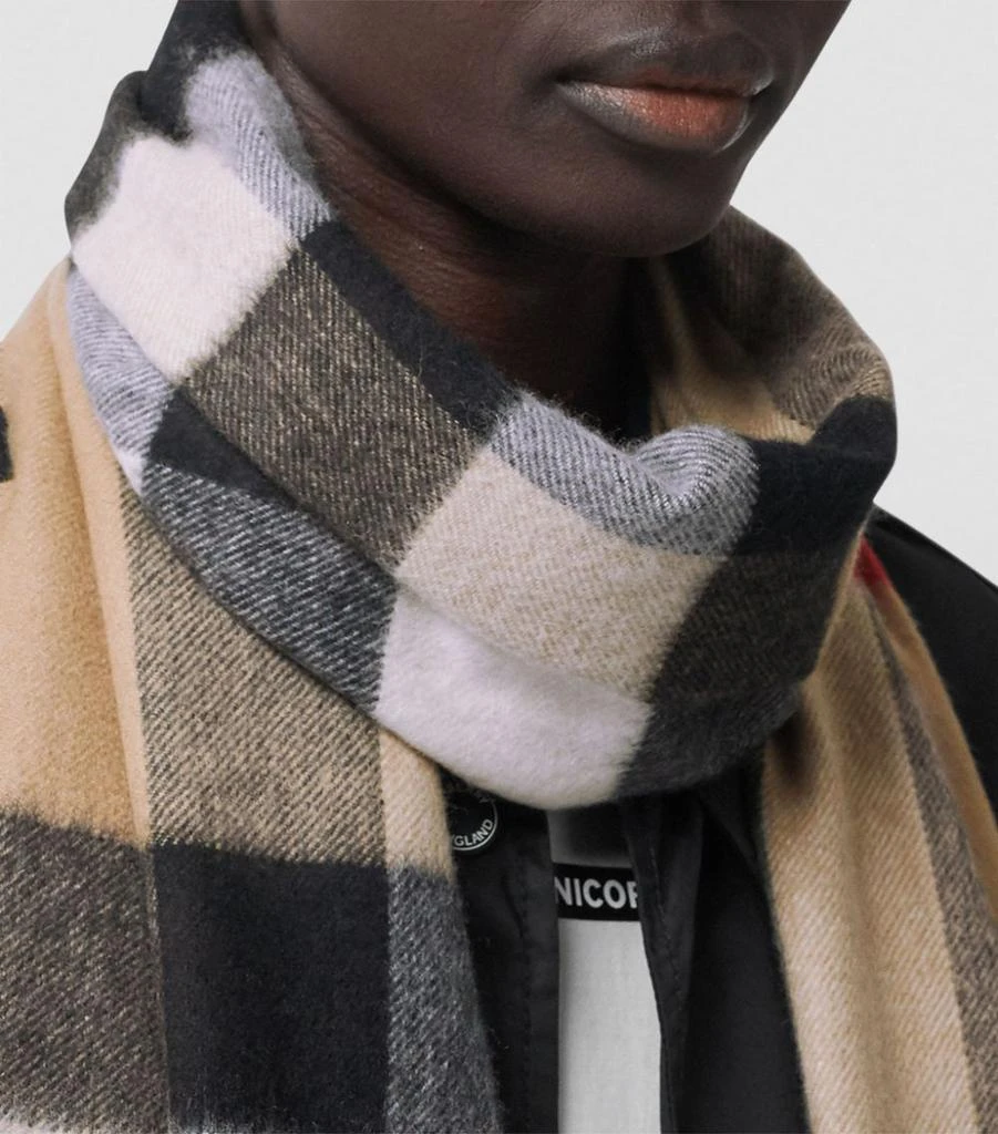 Check Cashmere Scarf 商品