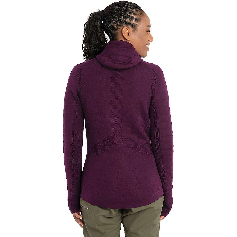 商品Icebreaker|Icebreaker Women's Merino ZoneKnit Explore LS Zip Hoodie,价格¥2306,第2张图片详细描述