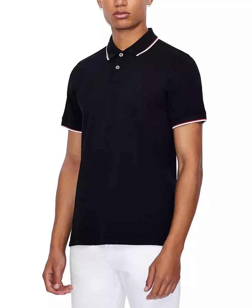 Men's Contrast Tipped Polo Shirt 商品