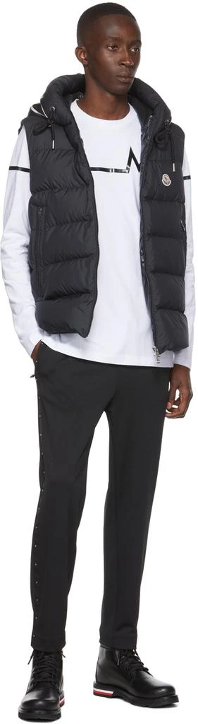 商品Moncler|白色棉质长袖 T 恤,价格¥2878,第5张图片详细描述