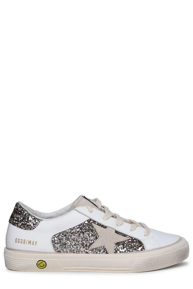 商品Golden Goose|Golden Goose Kids N May Star Glittered Sneakers,价格¥1190,第1张图片