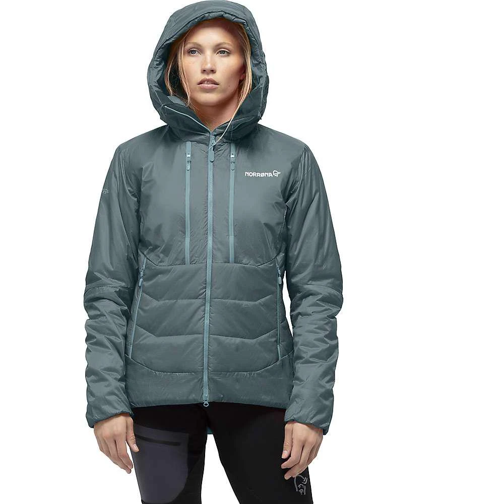商品Norrøna|Women's Trollveggen Primaloft 100 Zip-Up Hooded Jacket,价格¥1424,第3张图片详细描述