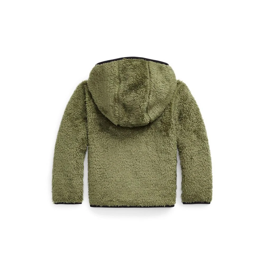 商品Ralph Lauren|Toddler Unisex P-Layer 2 Teddy Fleece Hooded Jacket,价格¥603,第2张图片详细描述