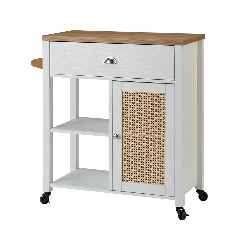 商品Tina's Home|Thessaly 31.5" Wide Rolling Kitchen Cart,价格¥2239,第2张图片详细描述