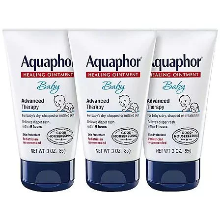 商品Aquaphor|婴儿护肤保湿膏(3.0oz, 3只装),价格¥136,第1张图片