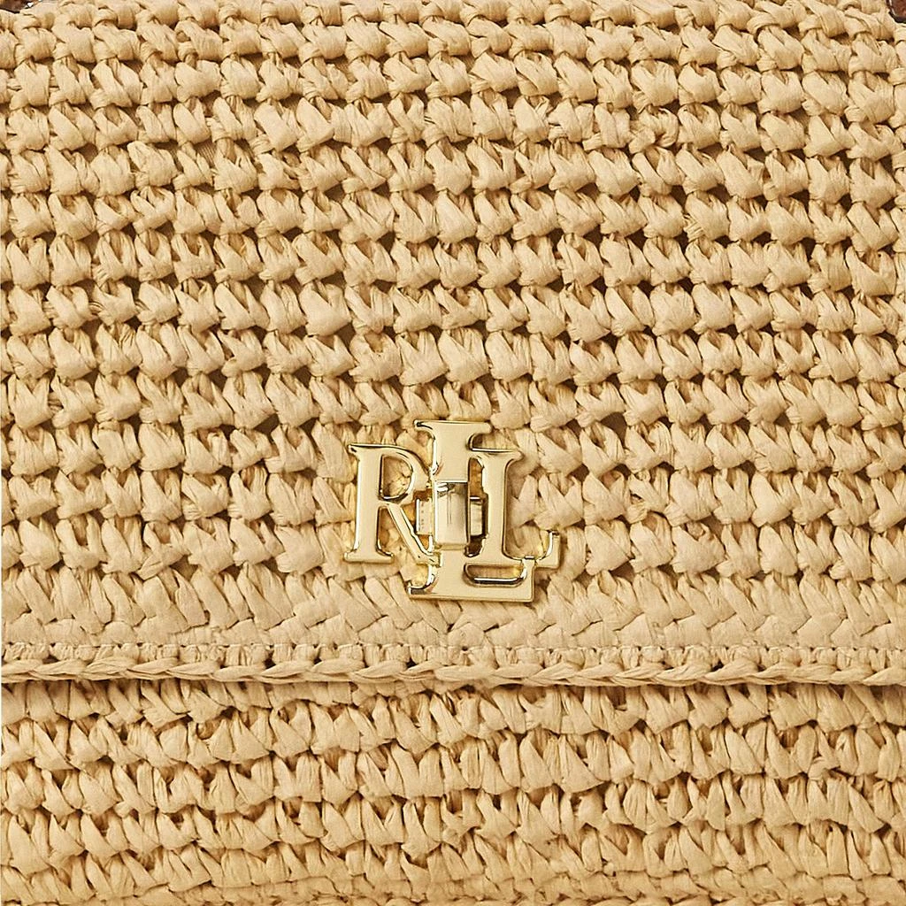 商品Ralph Lauren|Woven Straw Medium Sophee Bag,价格¥2534,第4张图片详细描述