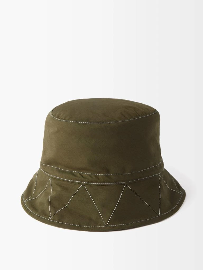 商品And Wander|60/40 embroidered canvas bucket hat,价格¥449,第1张图片