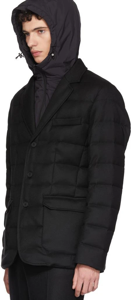 商品Moncler|Black Vernoux Down Jacket 男款羽绒服,价格¥10836,第4张图片详细描述