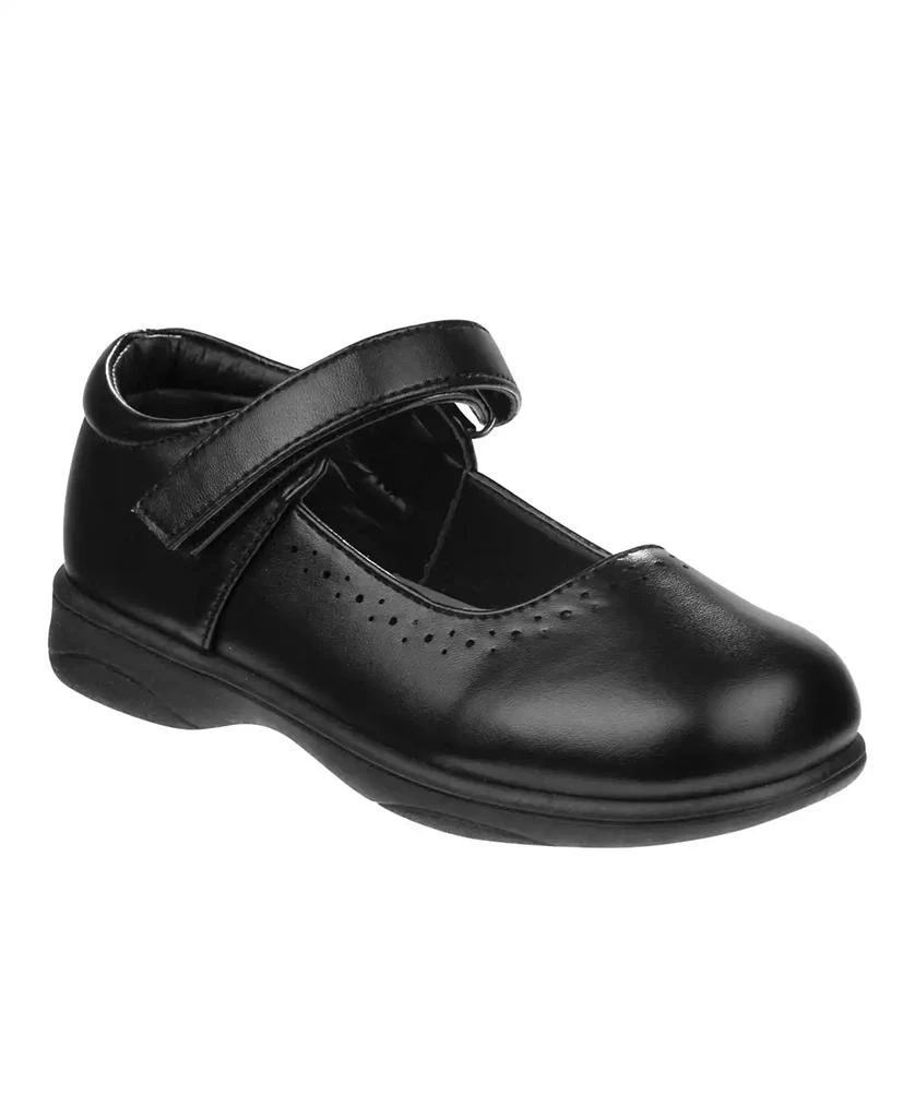 商品Petalia|Big Girls Mary Jane Round Toe Hook and Loop Dress Shoe,价格¥150,第1张图片