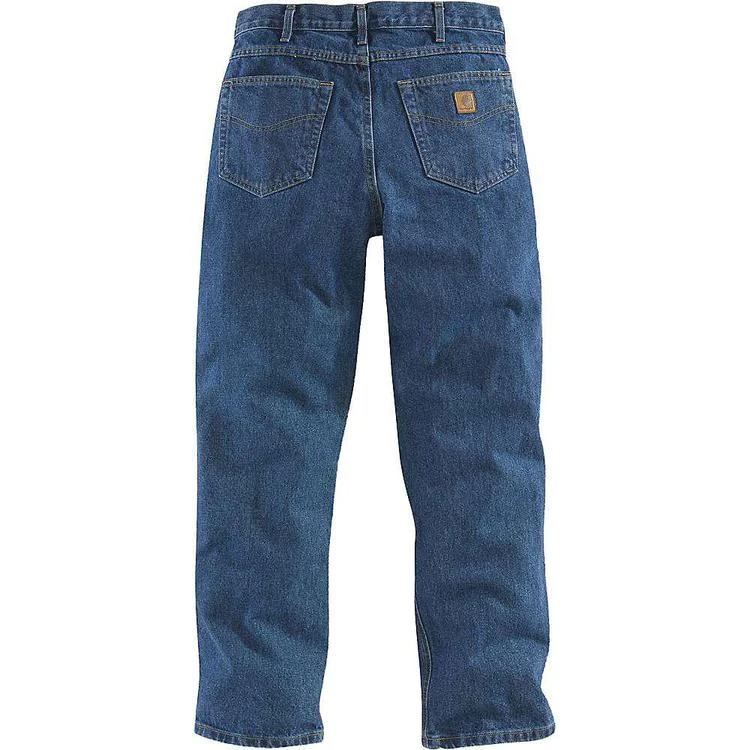 商品Carhartt|Carhartt Men's Relaxed Fit Straight Leg 牛仔裤,价格¥149,第3张图片详细描述