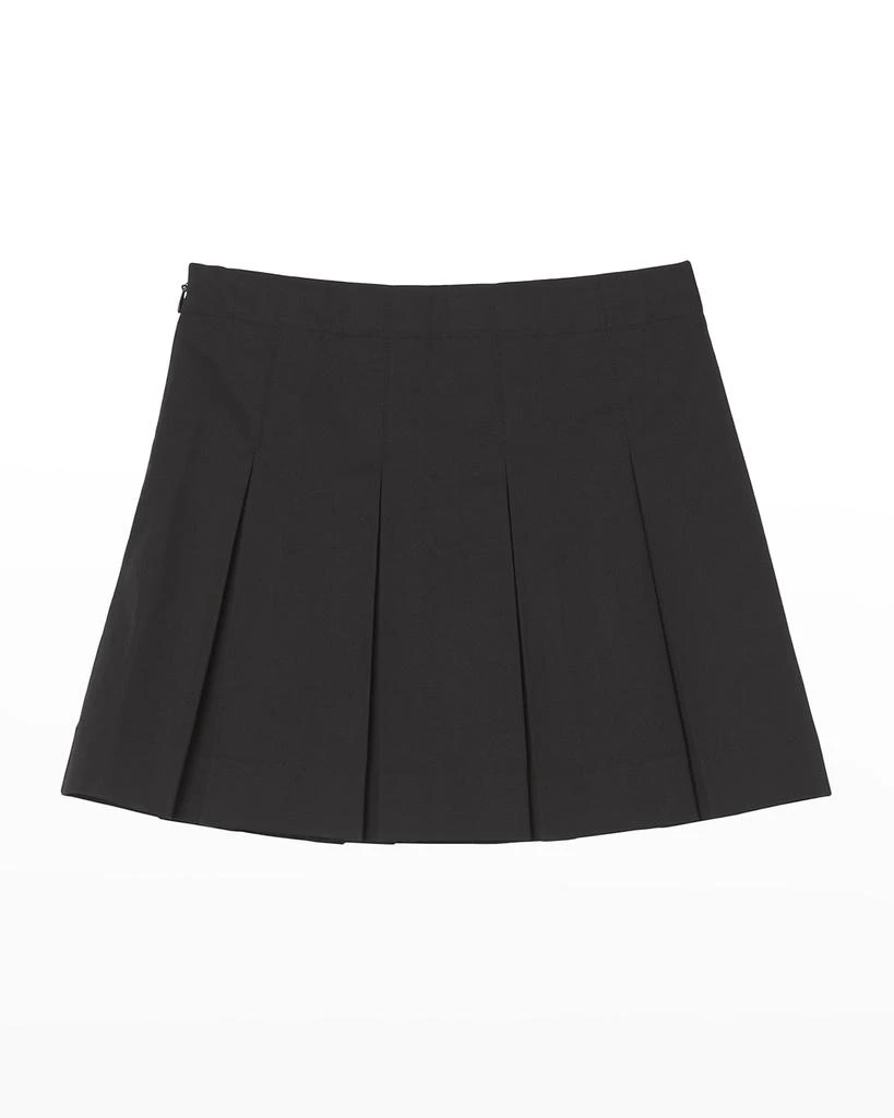 商品Burberry|Girl's Gaya Pleated TB Embroidered Skirt, Size 3-14,价格¥720,第3张图片详细描述