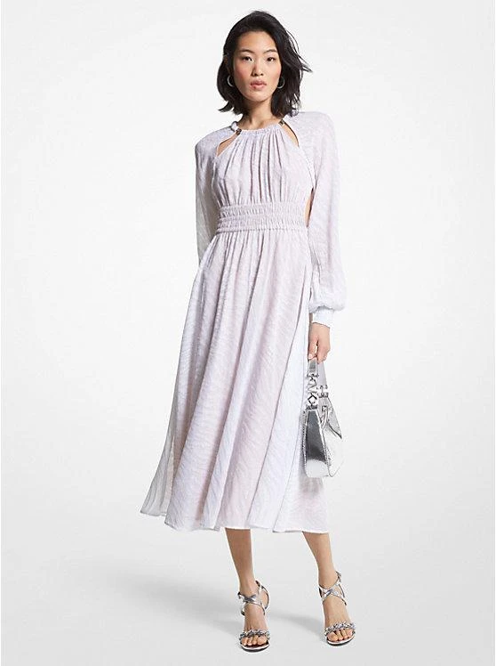 商品Michael Kors|Zebra Metallic Fil Coupé Dress,价格¥765,第1张图片