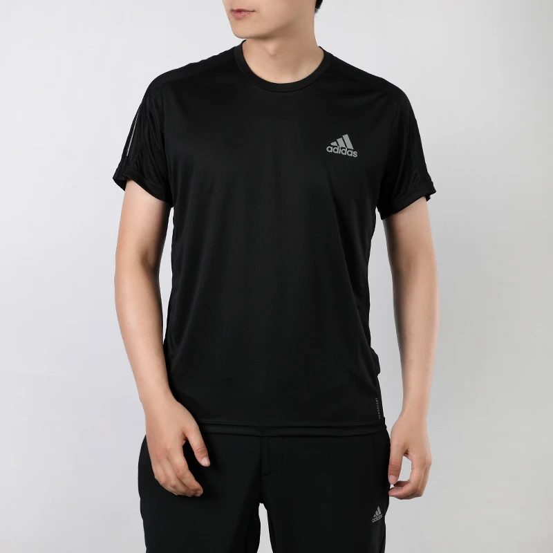 商品[国内直发] Adidas|OWN THE RUN TEE男士运动休闲短袖T恤,价格¥111,第1张图片