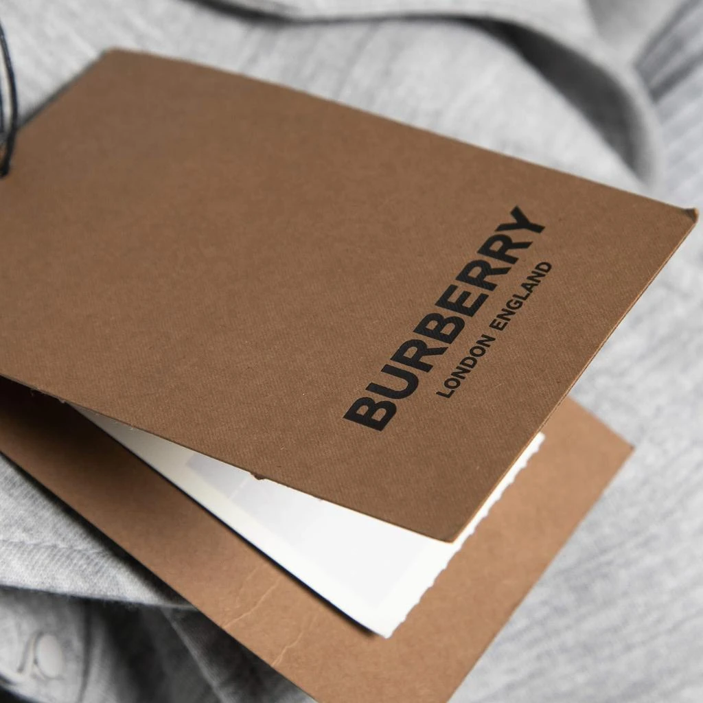 Burberry Grey Wool Rib Knit Double Breasted Zip Front Coat S 商品