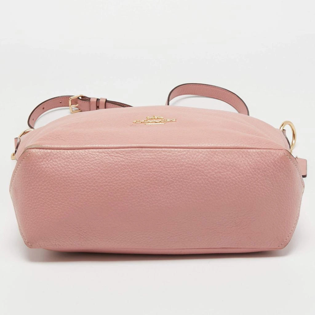 Coach Pink Leather Abby Duffle Crossbody Bag 商品