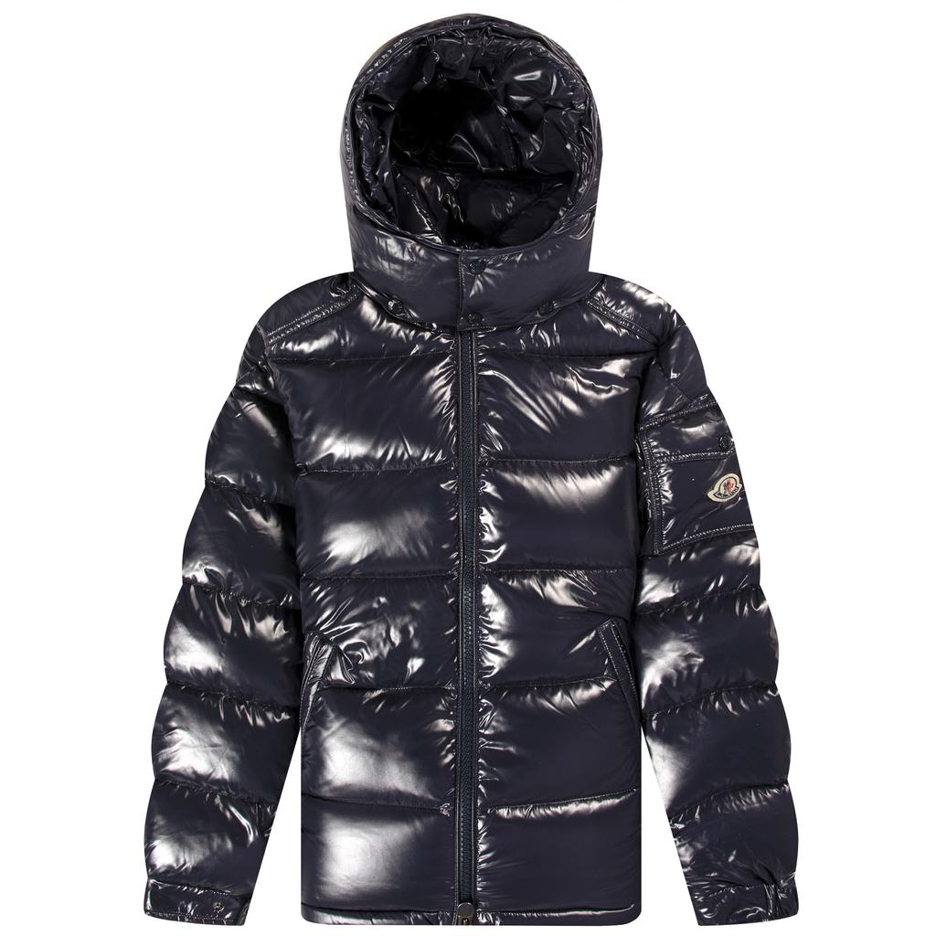 Moncler Maya Short Down Jacket Night Blue商品第1张图片规格展示