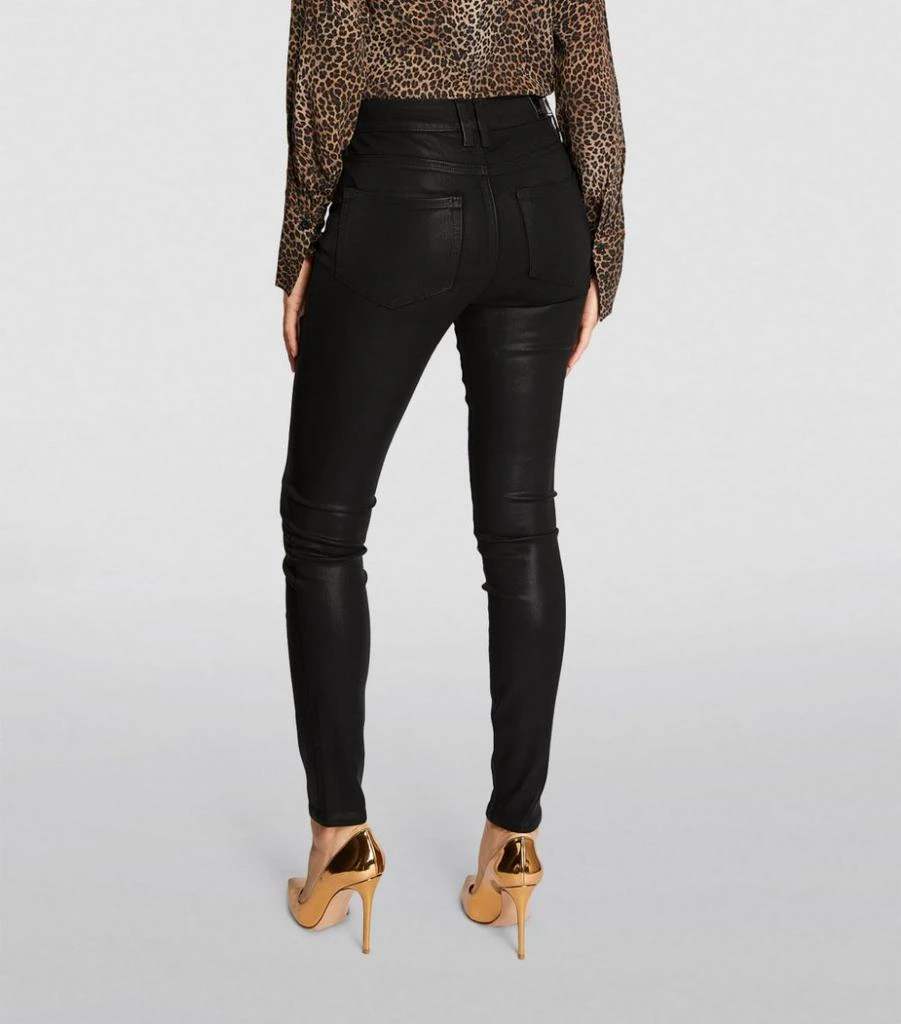 商品Paige|Emmie Coated Ultra-Skinny Jeans,价格¥3063,第4张图片详细描述