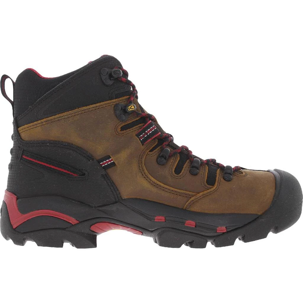 商品Keen|Keen Mens Pittsburgh Leather Steel Toe Work Boots,价格¥1081,第3张图片详细描述