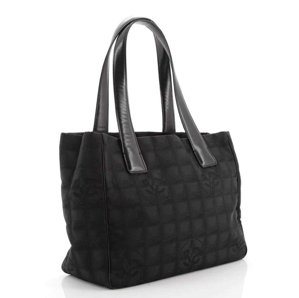 商品[二手商品] Chanel|Chanel Travel Line Tote Nylon Small Black,价格¥13519,第1张图片