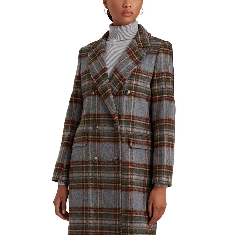 Women's Double-Breasted Walker Coat商品第3张图片规格展示