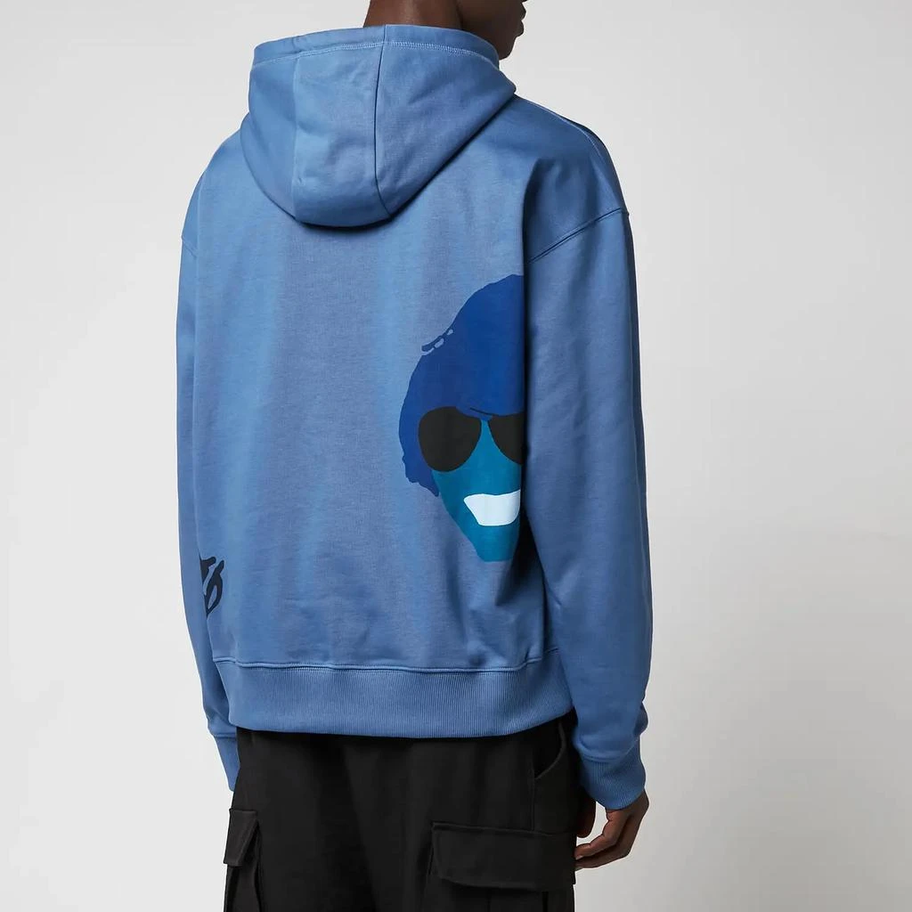 商品Kenzo|KENZO Men's Graphic Oversize Tribute Hoodie - Blue,价格¥994,第2张图片详细描述