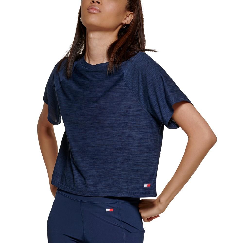 Women's Active Cropped Raglan T-Shirt商品第5张图片规格展示