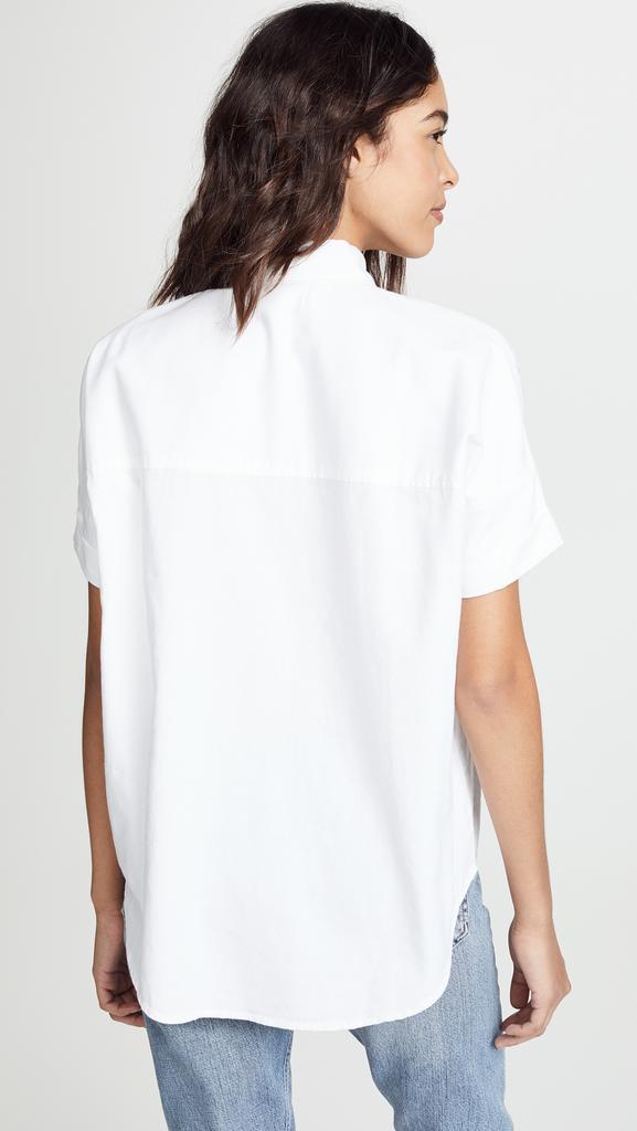 商品Madewell|Madewell White Cotton Courier 衬衫,价格¥469,第5张图片详细描述