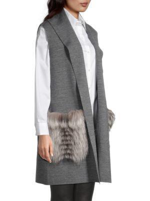 商品Kobi Halperin|Viola Sleeveless Wool Sweater,价格¥885-¥1106,第5张图片详细描述