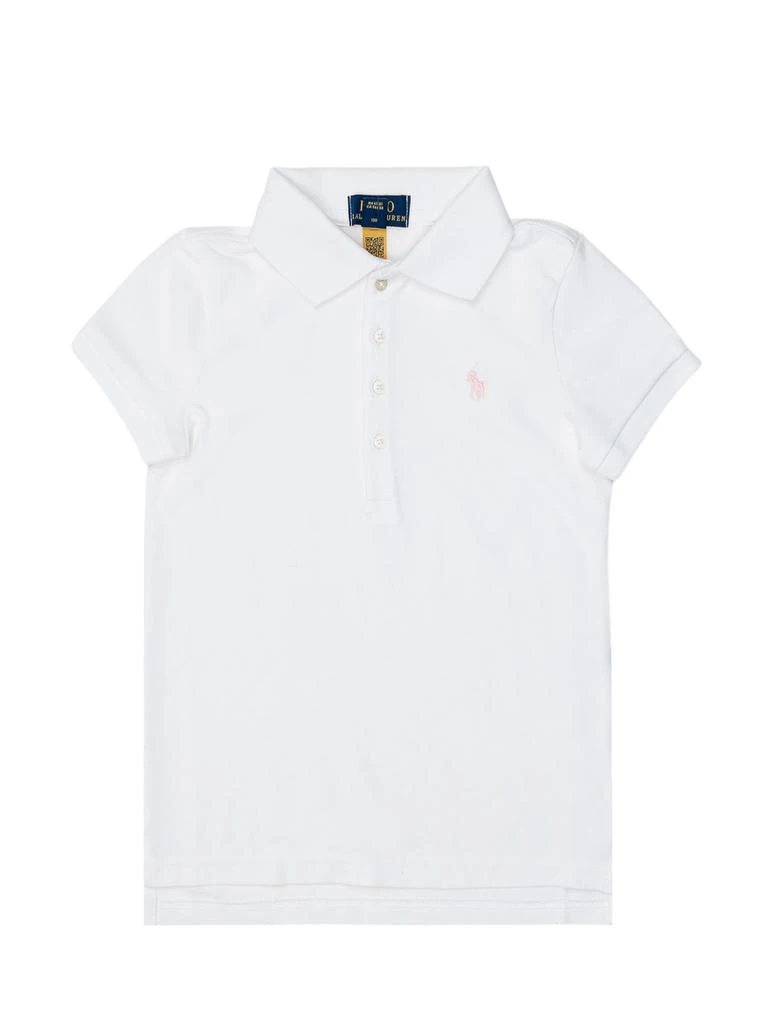 商品Ralph Lauren|Ralph Lauren Kids Logo Embroidered Straight Hem Polo Shirt,价格¥289,第1张图片