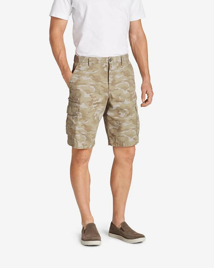 商品Eddie Bauer|男士Men's Versatrex 11" Cargo Shorts - Print,价格¥298,第1张图片