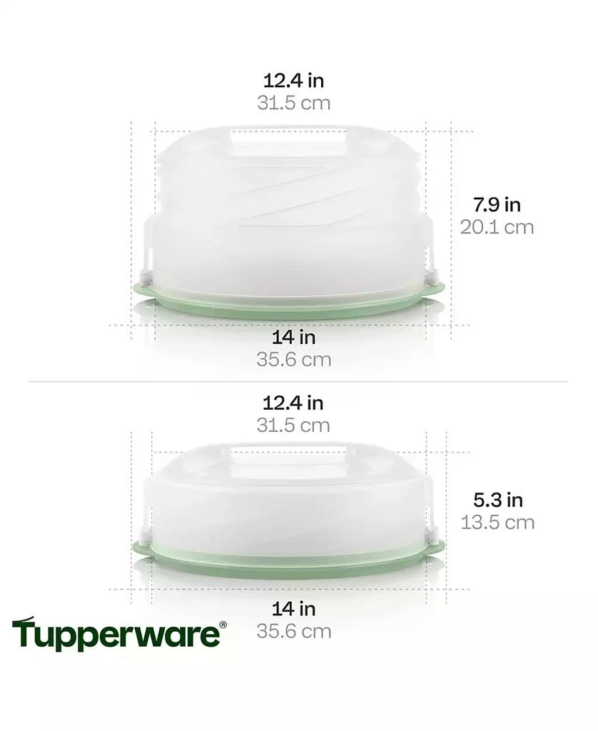 商品Tupperware|Expandable Travel Cake Carrier,价格¥347,第4张图片详细描述