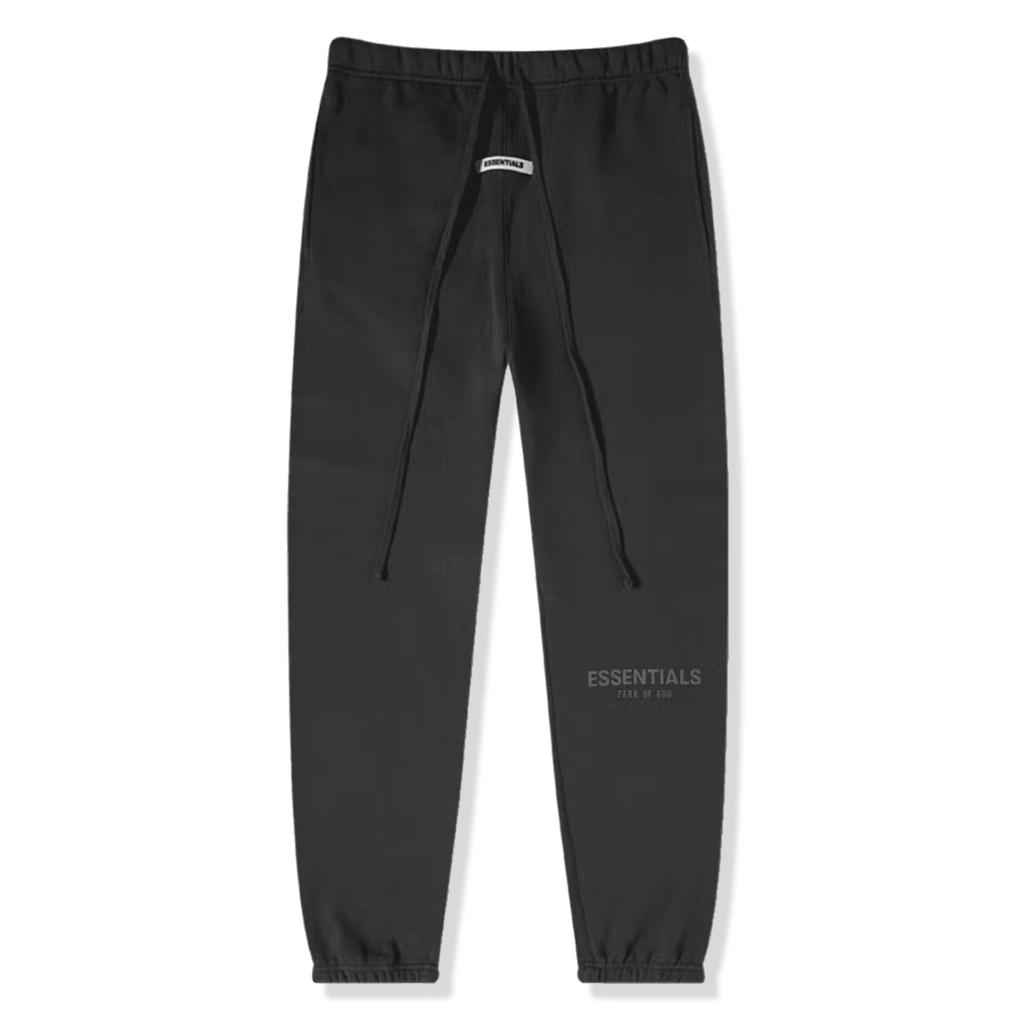 Fear Of God Essentials Black Reflective Lounge Sweatpants商品第1张图片规格展示