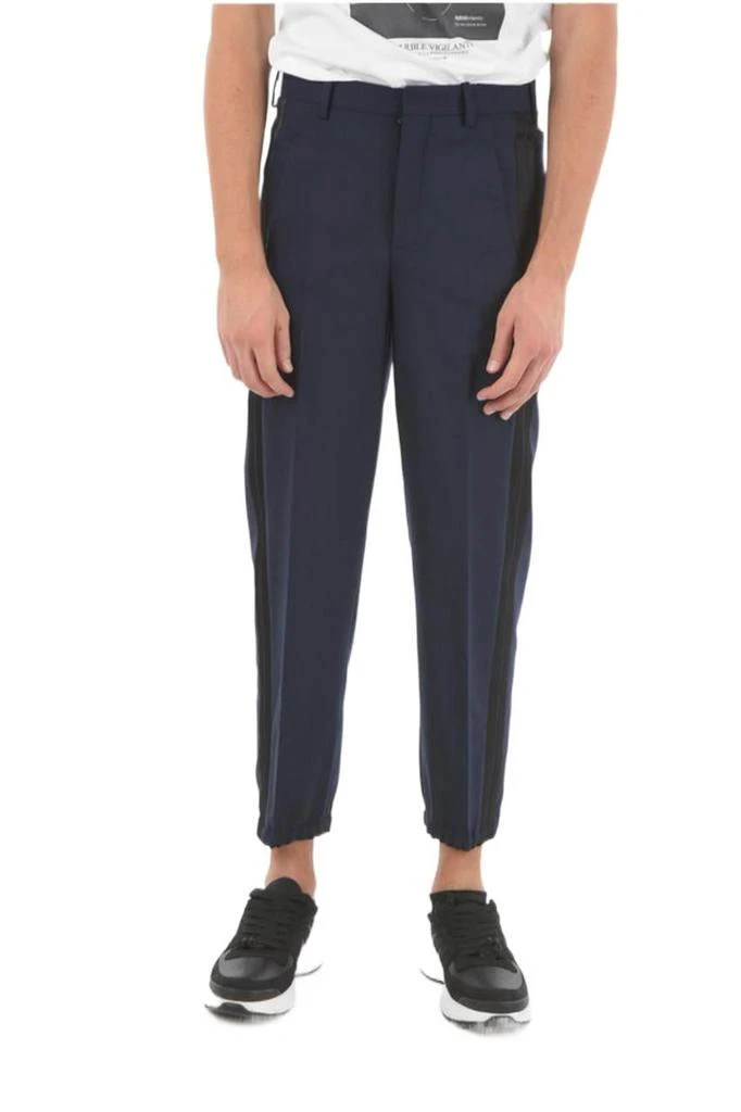 商品Neil Barrett|Neil barrett men's blue other materials pants,价格¥2782,第1张图片