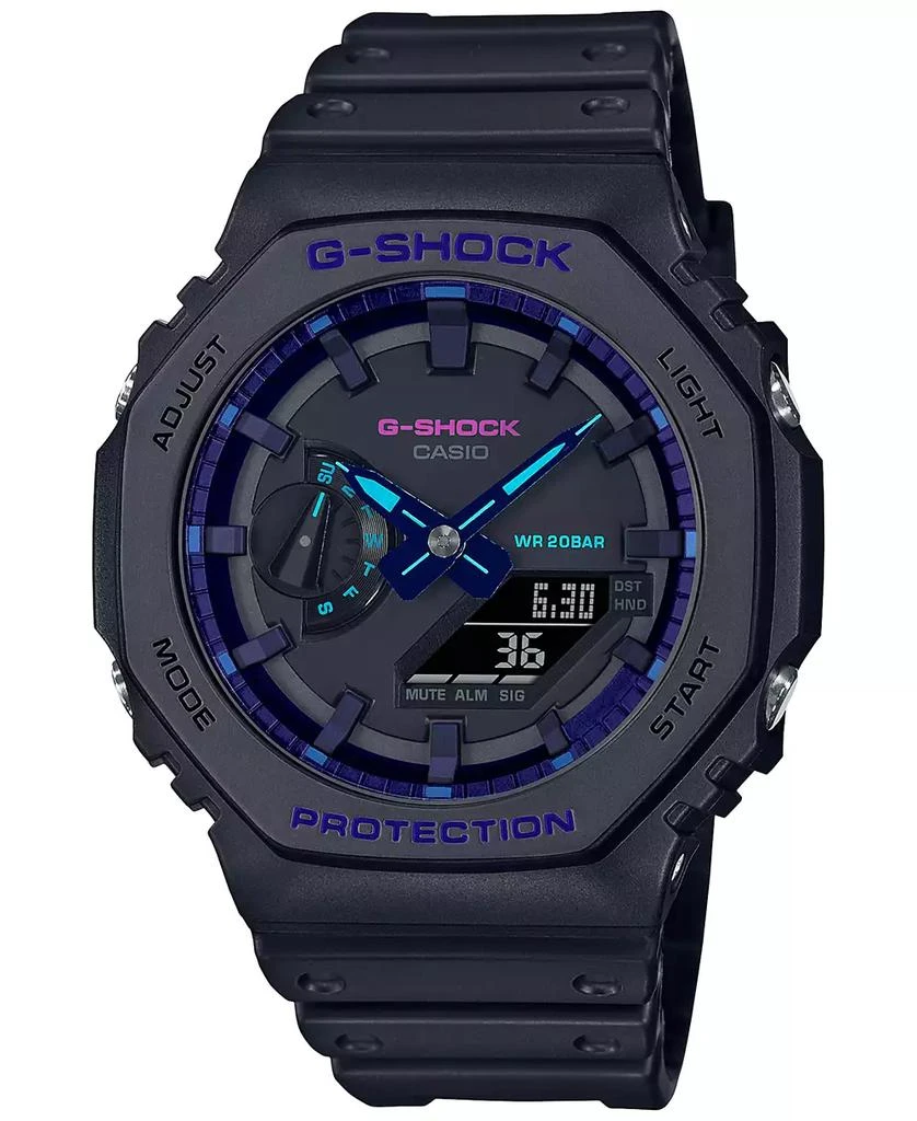 商品G-Shock|Men's Black Resin Strap Watch, 45.4mm,价格¥741,第1张图片