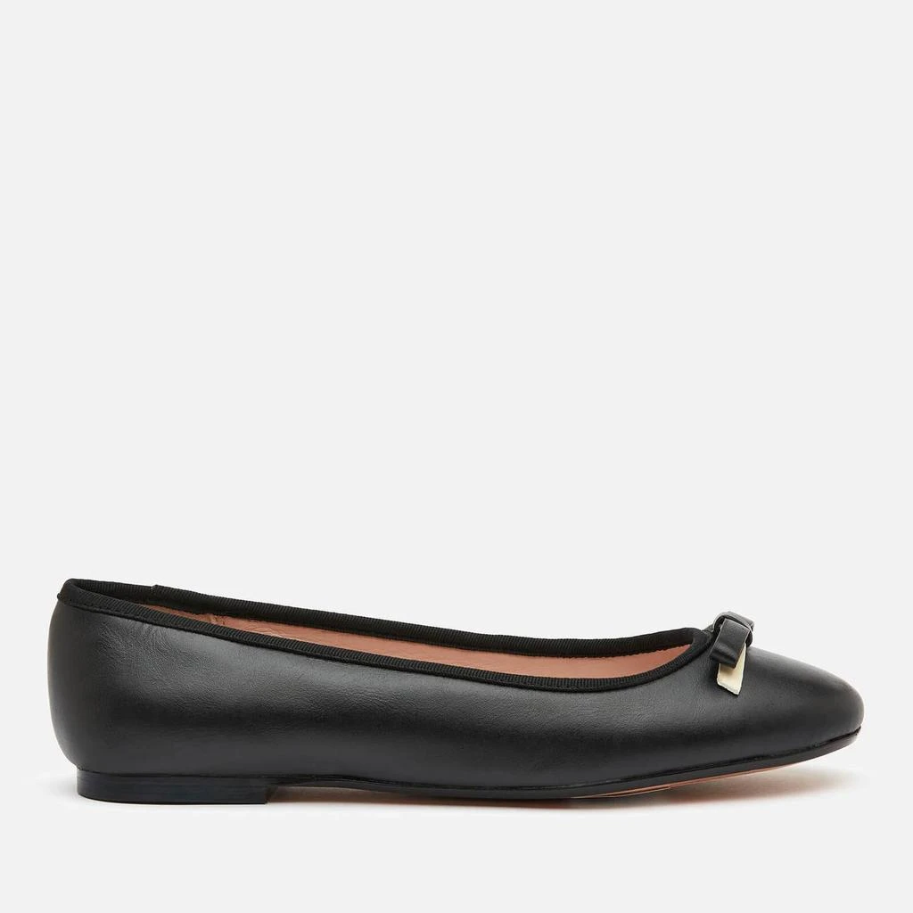 商品Ted Baker London|TED BAKER WOMEN'S SUALO LEATHER BALLET FLATS - BLACK,价格¥414,第1张图片