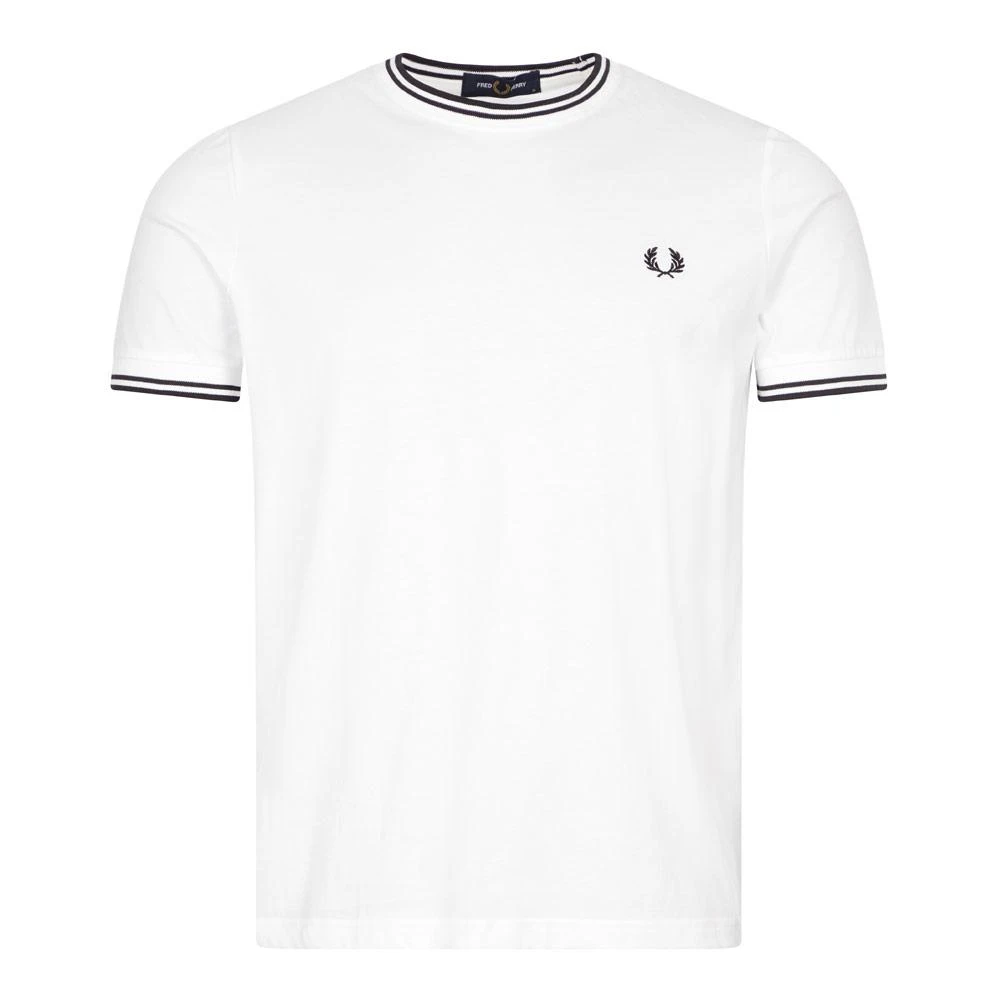 商品Fred Perry|Fred Perry Twin Tipped T-Shirt - White,价格¥282,第1张图片