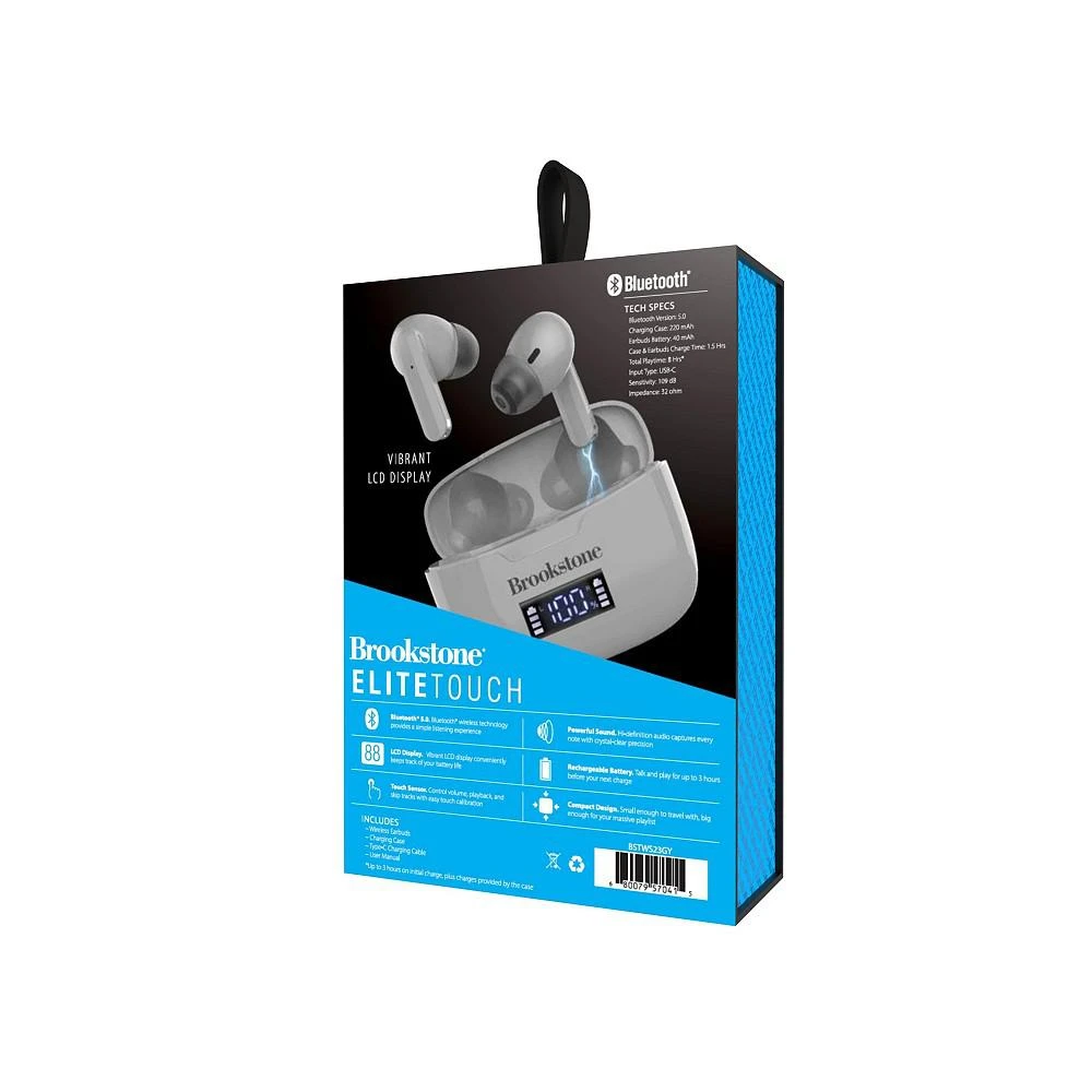 商品Brookstone|CLOSEOUT! Elitetouch True Wireless Earbuds,价格¥298,第3张图片详细描述