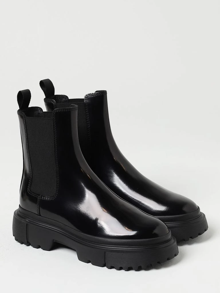 商品hogan|Hogan flat ankle boots for woman,价格¥4136,第2张图片详细描述