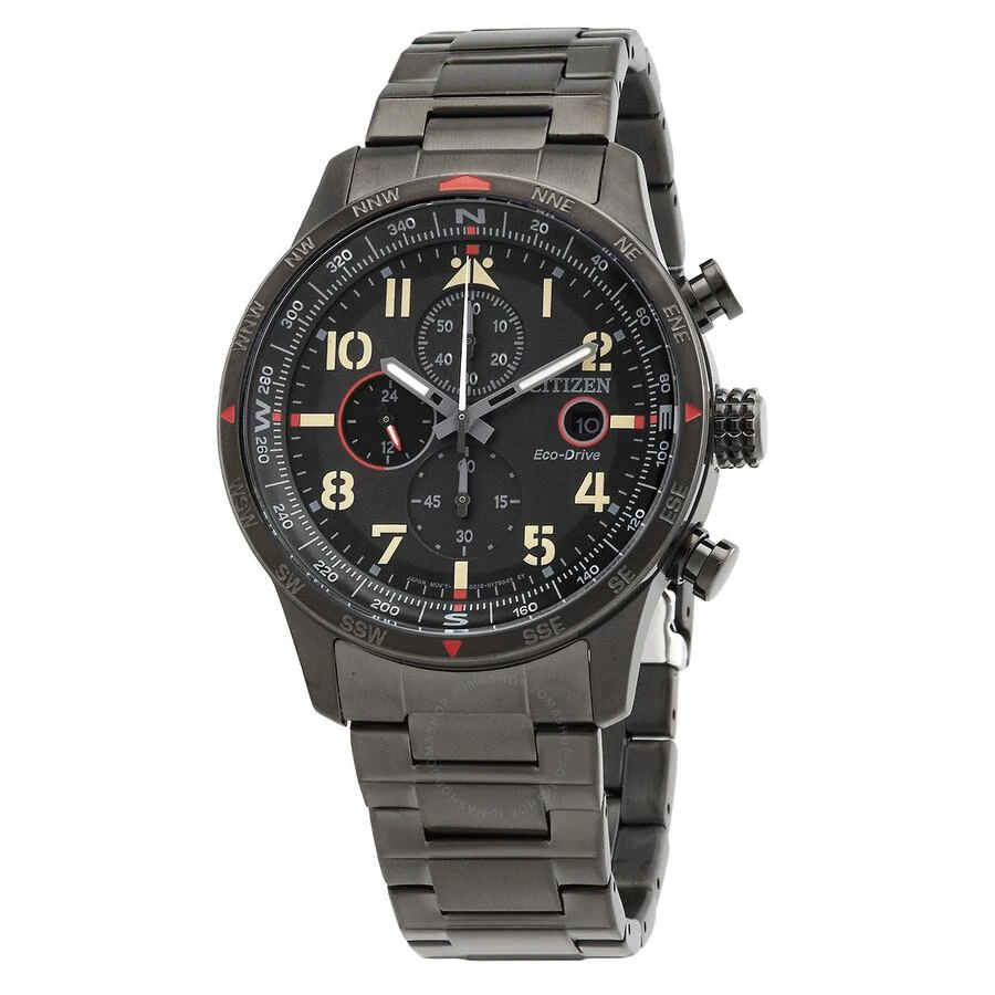 商品Citizen|Chronograph Grey Dial Men's Watch CA0797-84E,价格¥1433,第1张图片