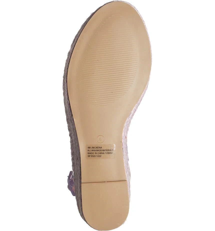 商品Steve Madden|Kids' Mckena Espadrille Wedge Sandal,价格¥116,第5张图片详细描述