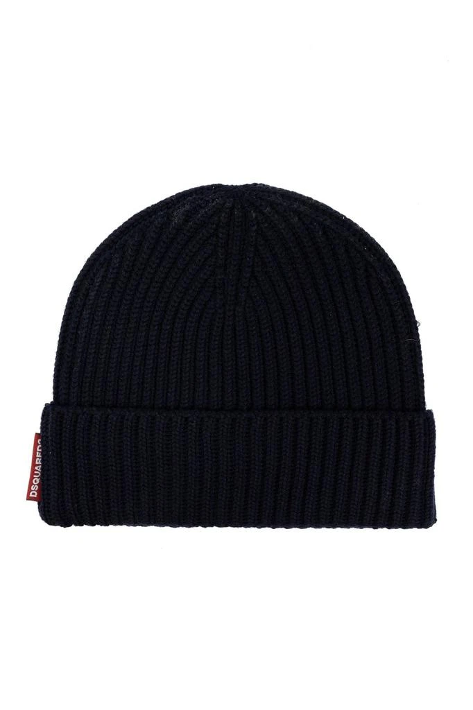商品DSQUARED2|Dsquared2 Logo Patch Scarf-Beanie Set,价格¥2192,第3张图片详细描述